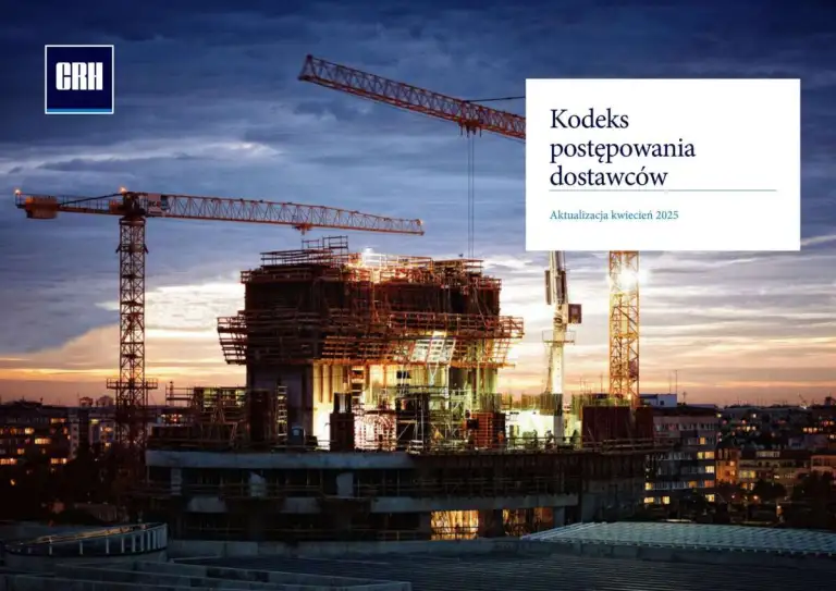 Kodeks postępowania dostawców CRH